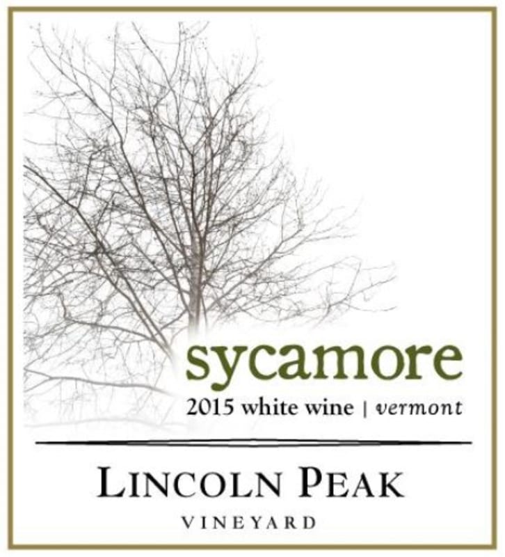 Lincoln Peak Vineyard Sycamore White 2015 Front Label