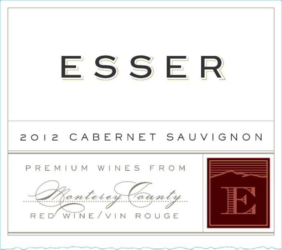 Esser Vineyards Cabernet Sauvignon 2012 Front Label