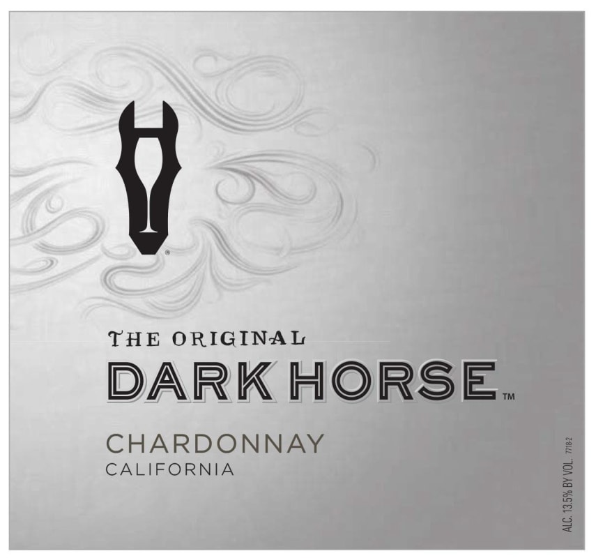 Dark Horse Chardonnay 2012 Front Label