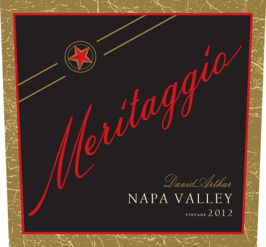 David Arthur Meritaggio 2012 Front Label