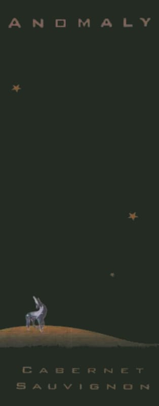 Anomaly Cabernet Sauvignon 2012 Front Label