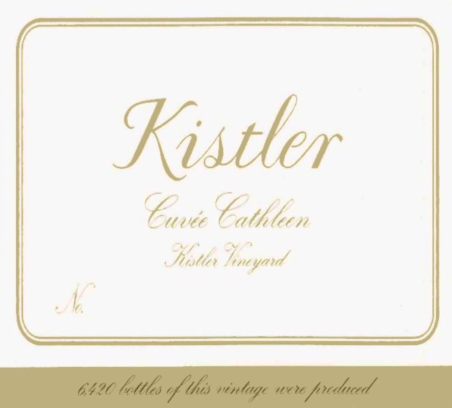 Kistler Vineyards Cuvee Catherine Pinot Noir 2012 Front Label