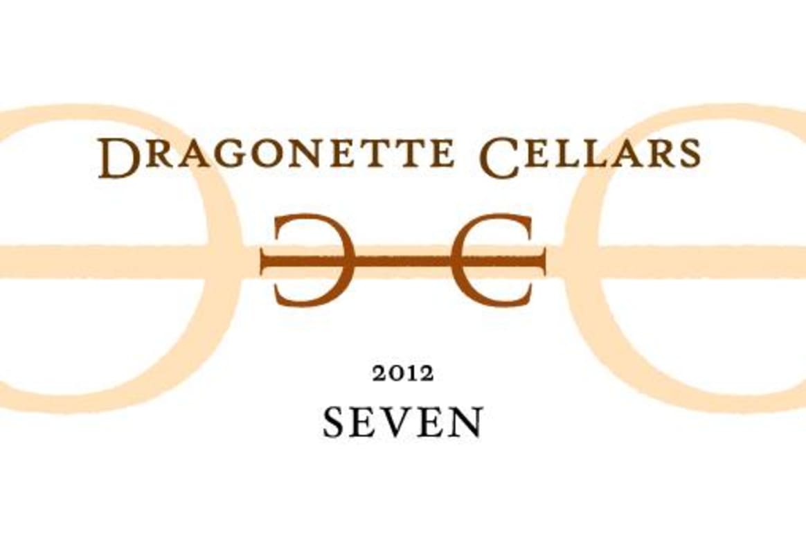 Dragonette Cellars Central Coast Seven 2012 Front Label