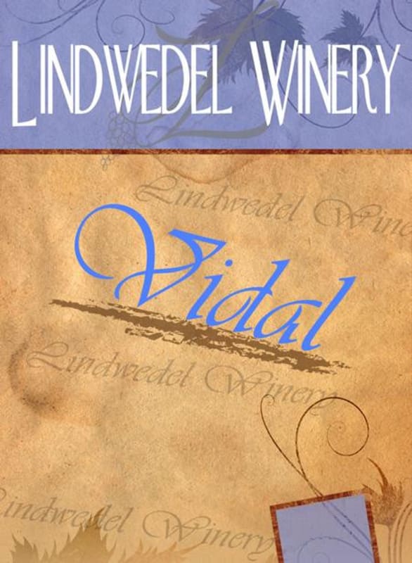Lindwedel Wine Garden Vidal 2015 Front Label