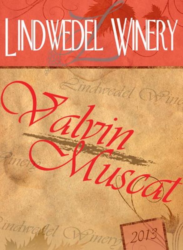 Lindwedel Wine Garden Valvin Muscat 2013 Front Label