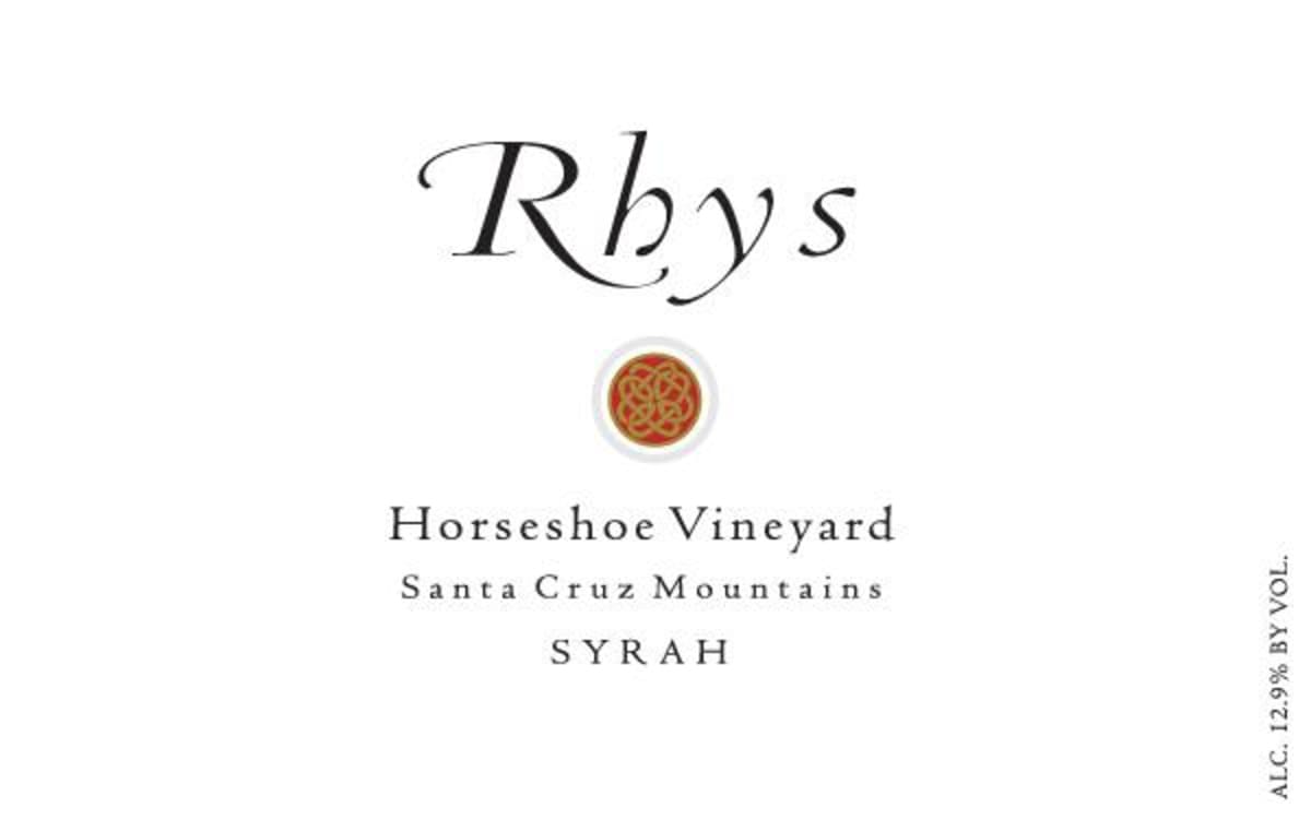 Rhys Horseshoe Vineyard Syrah 2012 Front Label