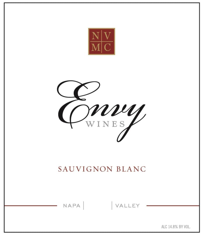 Envy Wines Sauvignon Blanc 2016 Front Label