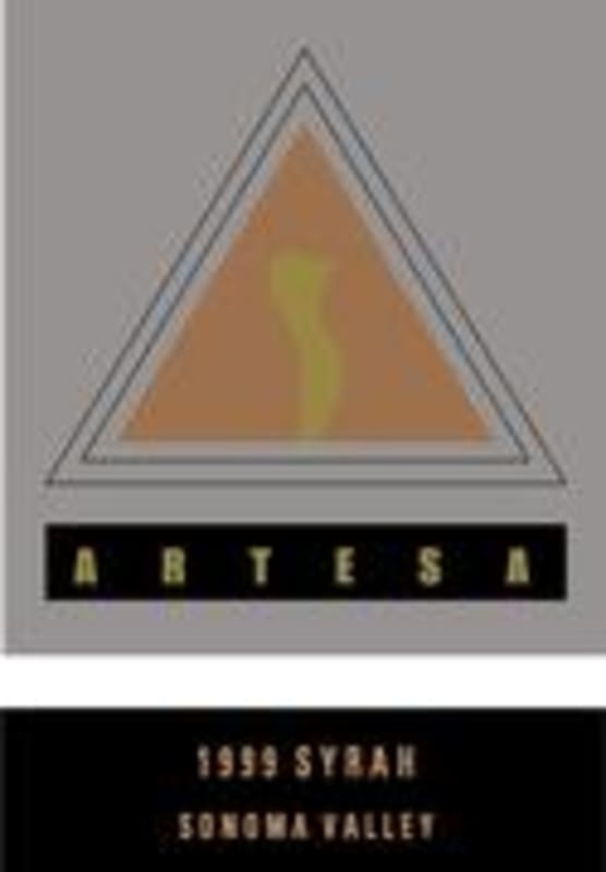 Artesa Sonoma Syrah 1999 Front Label
