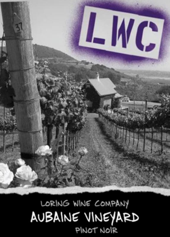Loring Wine Company Aubaine Vineyard Pinot Noir 2012 Front Label