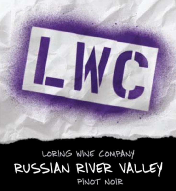 Loring Wine Company Russian River Valley Pinot Noir 2012 Front Label