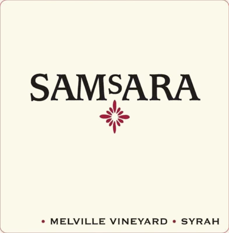SAMsARA Melville Vineyard Syrah 2012 Front Label