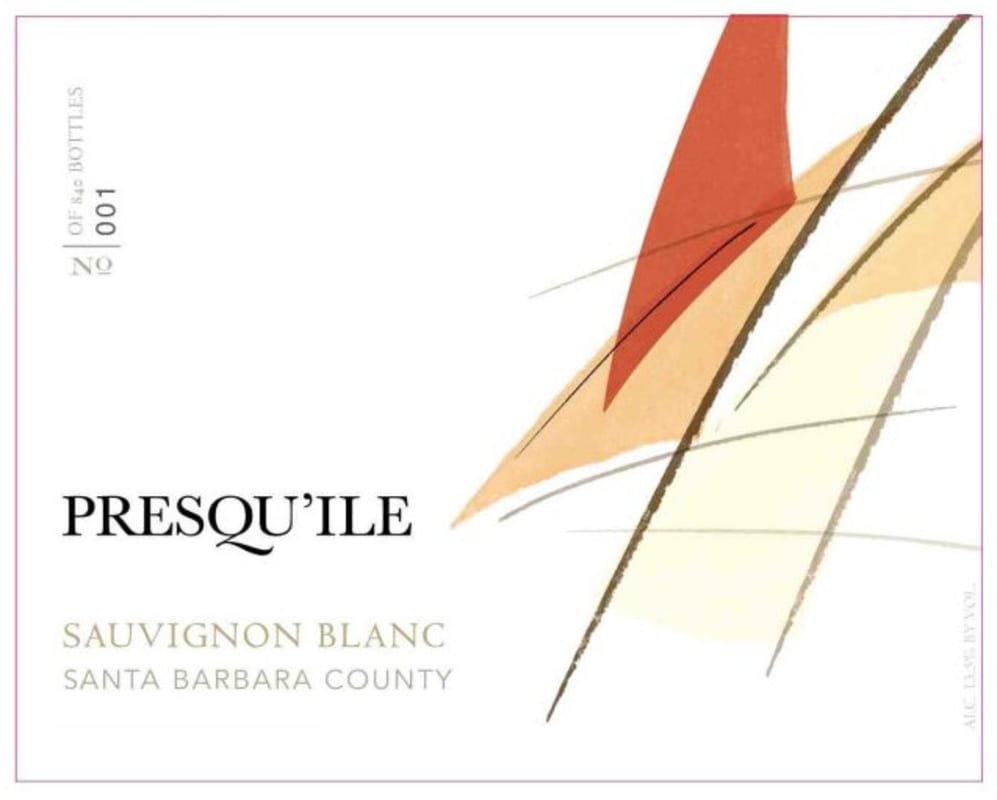 Presqu'ile Sauvignon Blanc 2012 Front Label