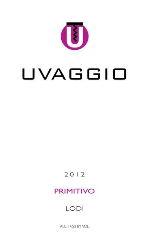 L'Uvaggio di Giacomo Primitivo 2012 Front Label