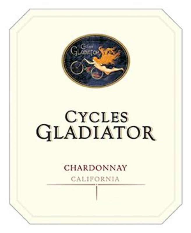 Cycles Gladiator Chardonnay 2012 Front Label