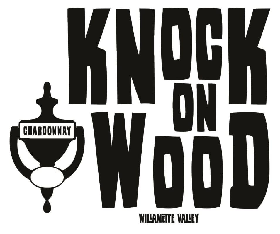 Maison Noir Knock on Wood Chardonnay 2012 Front Label