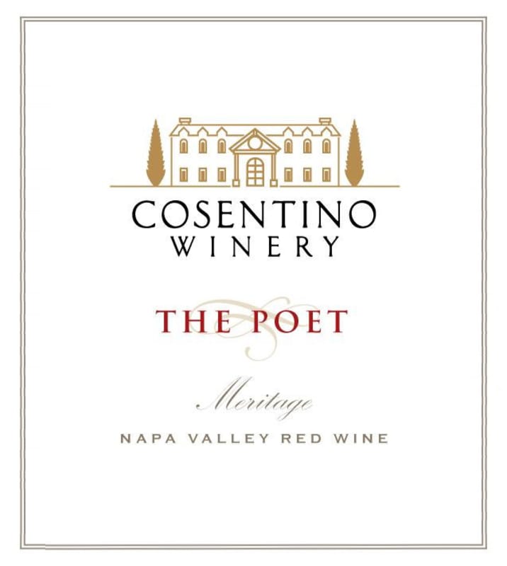 Cosentino The Poet Meritage 2013 Front Label