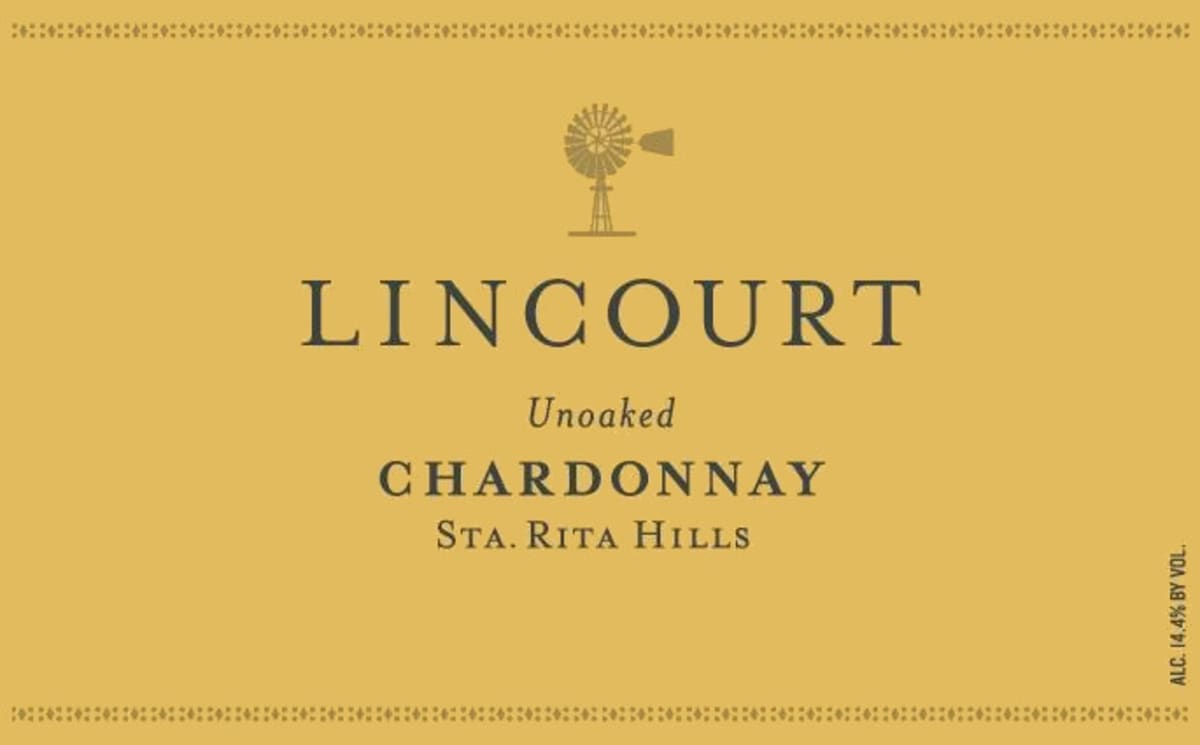 Lincourt Unoaked Chardonnay 2013 Front Label