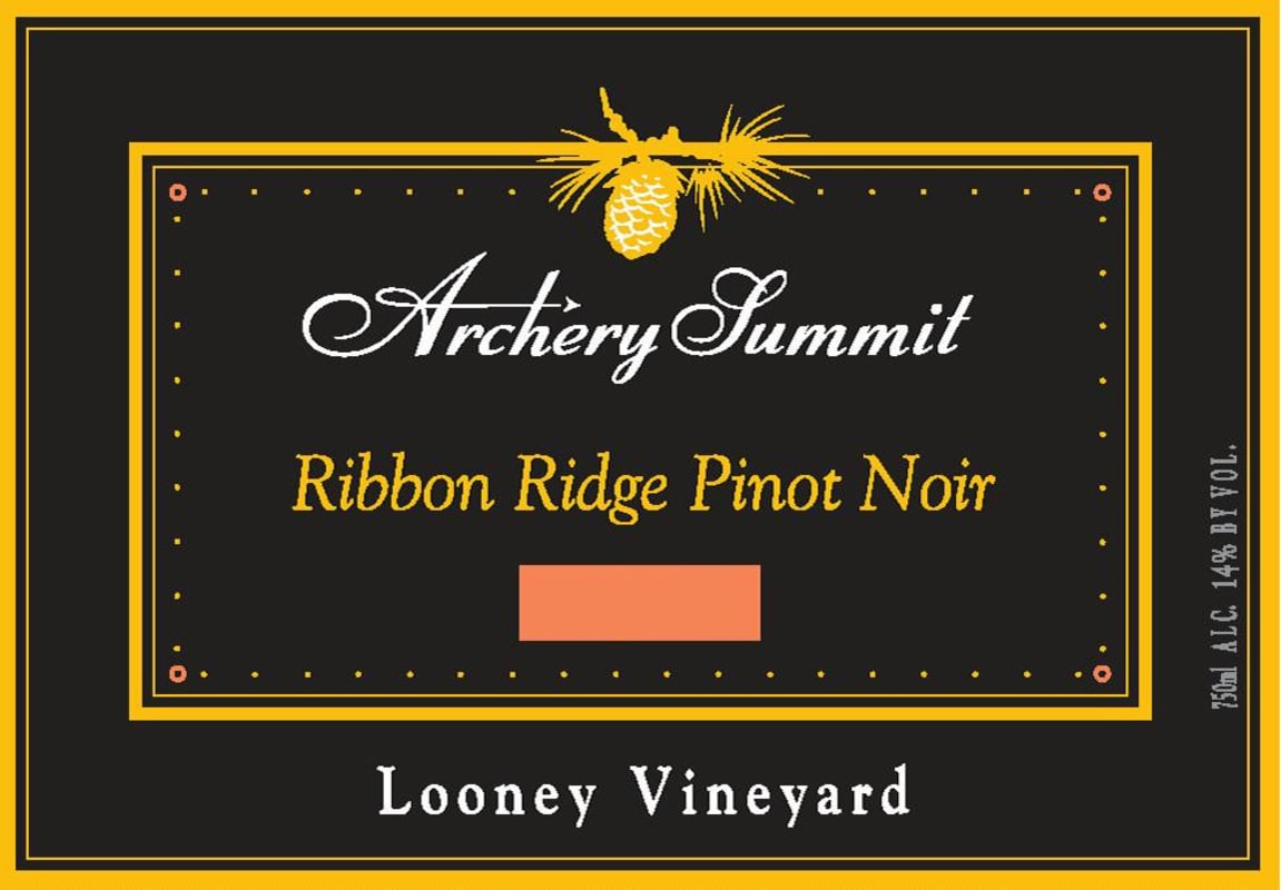 Archery Summit Looney Vineyard Pinot Noir 2013 Front Label