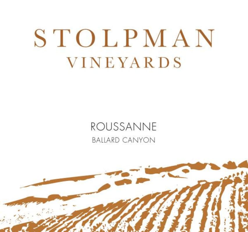 Stolpman Vineyards Roussanne 2013 Front Label