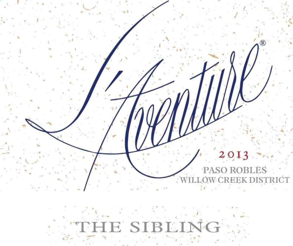 L'Aventure The Sibling 2013 Front Label