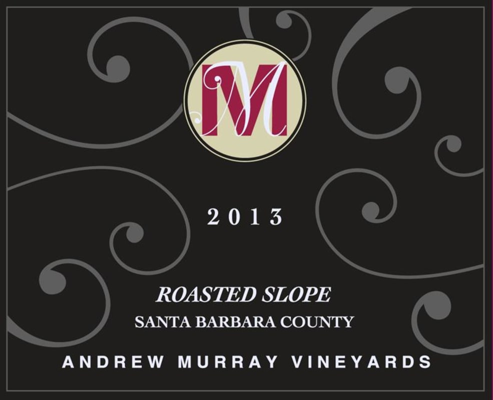 Andrew Murray Roasted Slope 2013 Front Label