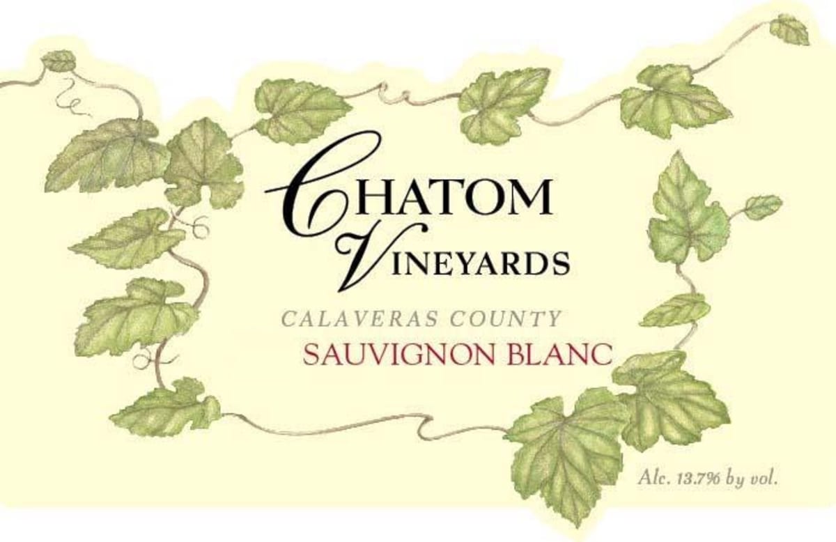 Chatom Sauvignon Blanc 2013 Front Label