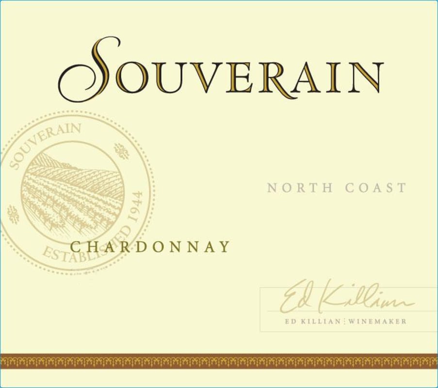 Chateau Souverain North Coast Chardonnay 2013 Front Label