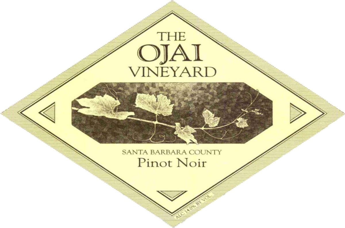 Ojai Santa Barbara Pinot Noir 2013 Front Label
