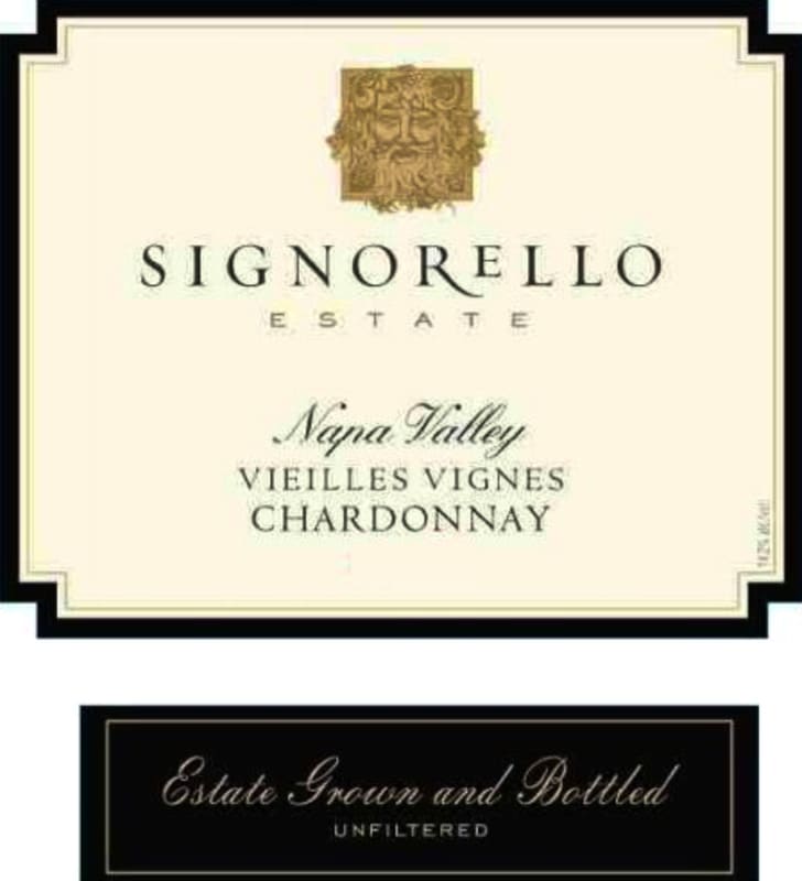 Signorello Vieilles Vignes Chardonnay 2013 Front Label