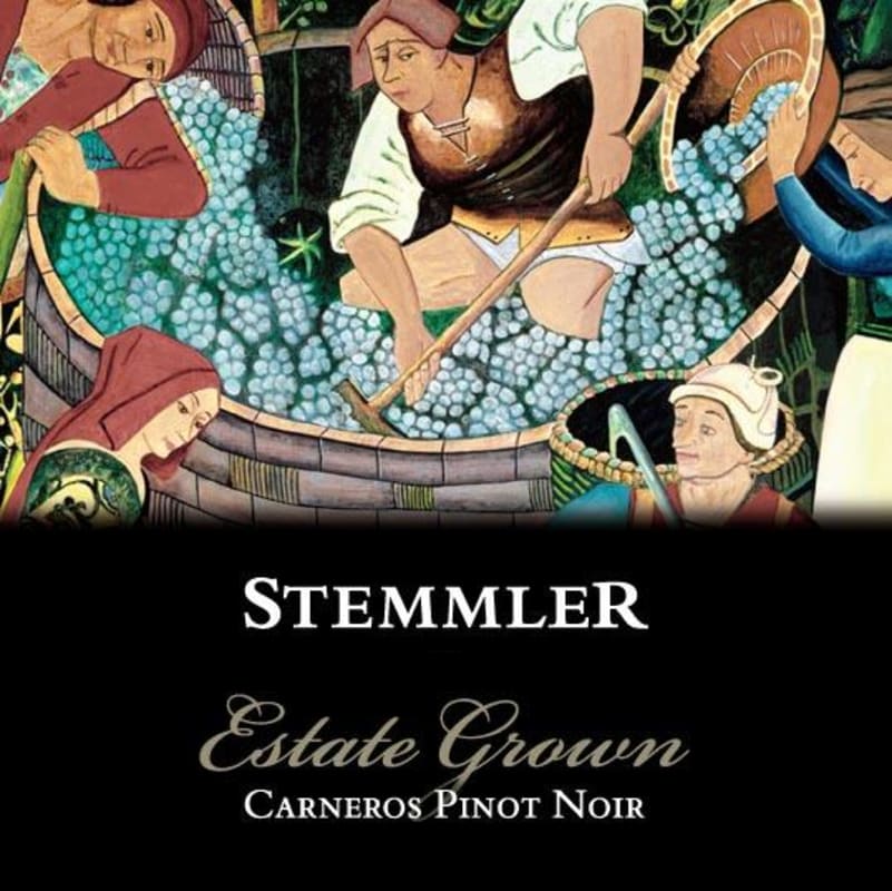 Robert Stemmler Estate Pinot Noir 2013 Front Label