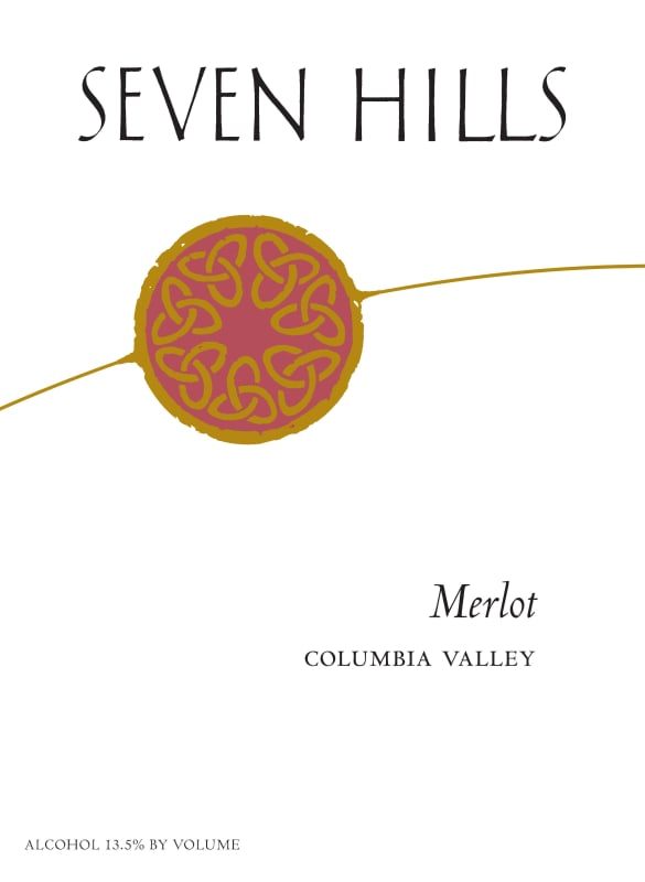 Seven Hills Winery Columbia Valley Merlot 2013 Front Label