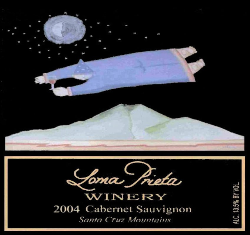Loma Prieta Winery Cabernet Sauvignon 2004 Front Label