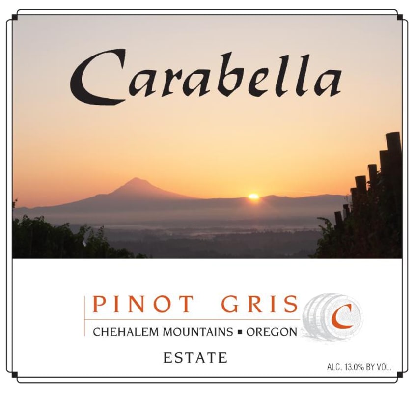Carabella Pinot Gris 2013 Front Label
