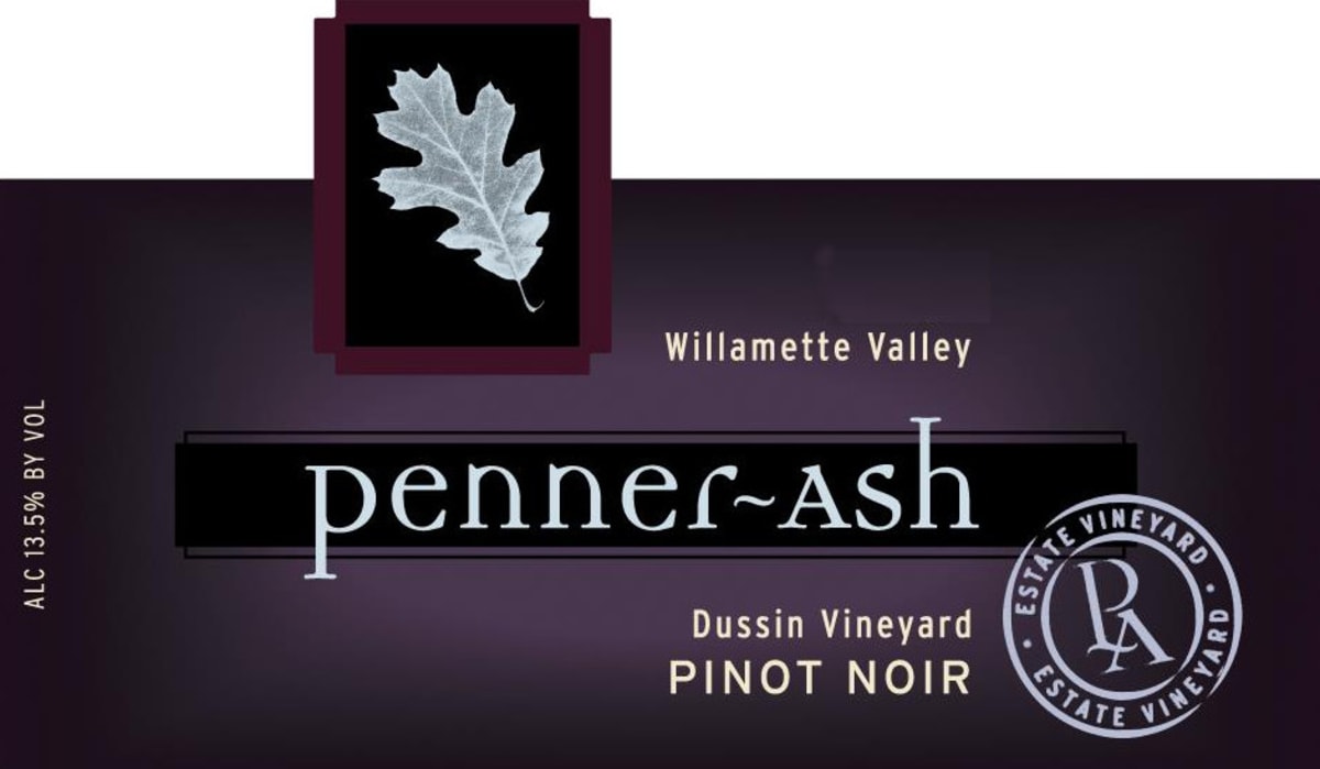 Penner-Ash Dussin Vineyard Pinot Noir 2013 Front Label