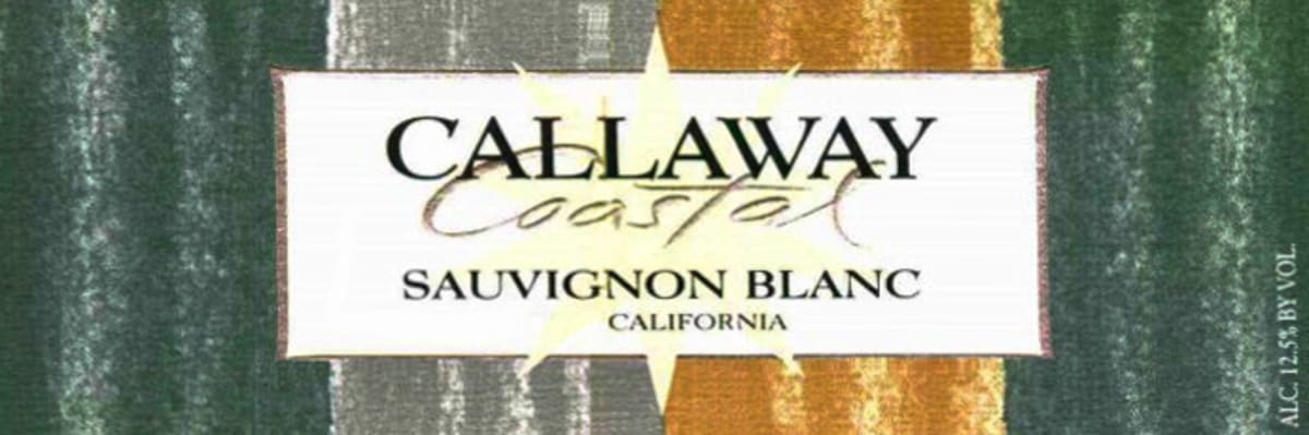 Callaway Coastal Sauvignon Blanc 2013 Front Label