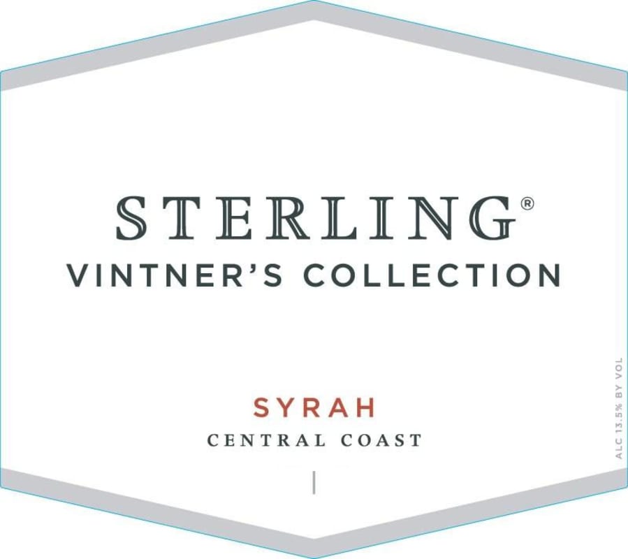 Sterling Vintner's Collection Shiraz 2013 Front Label