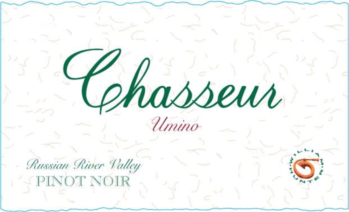 Chasseur Umino Pinot Noir 2013 Front Label