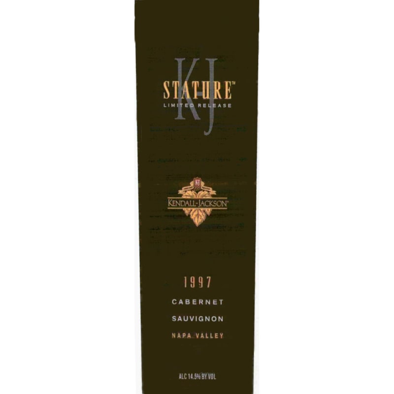 Kendall-Jackson Stature Cabernet Sauvignon 1997 Front Label