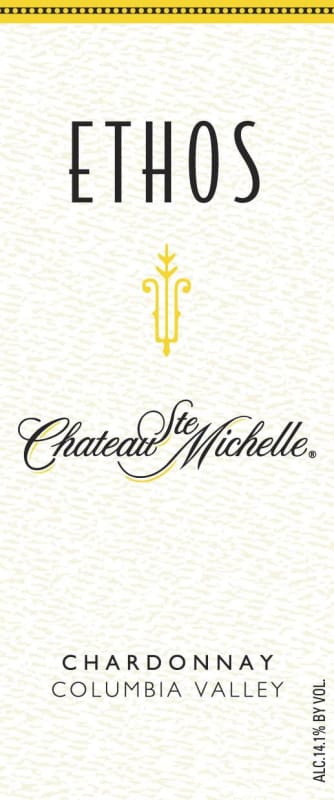 Chateau Ste. Michelle Ethos Chardonnay 2013 Front Label