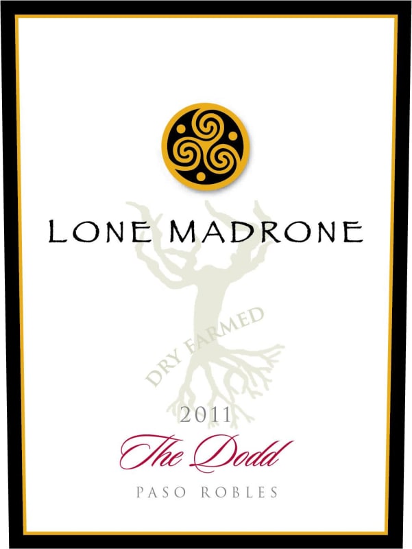 Lone Madrone The Dodd 2011 Front Label