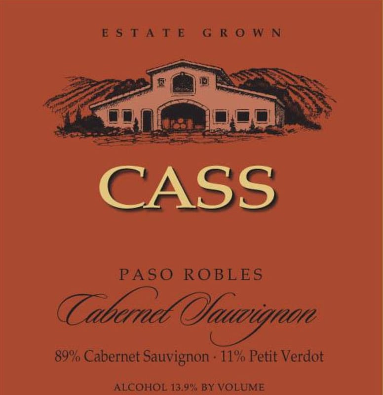 Cass Winery Cabernet Sauvignon 2013 Front Label