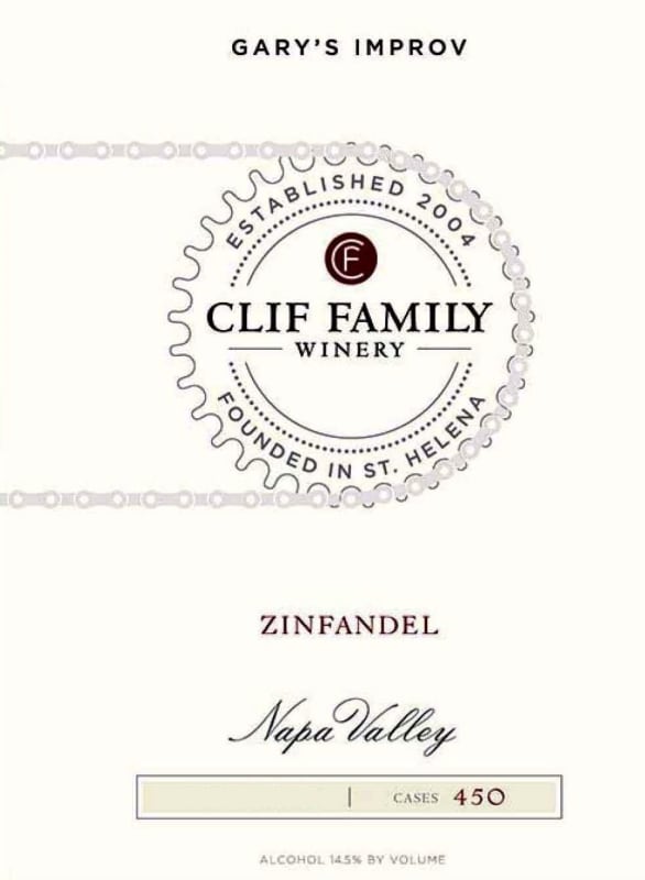Clif Family Winery Gary's Improv Zinfandel 2013 Front Label