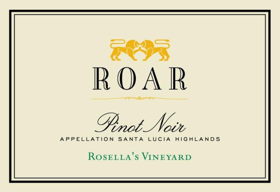 Roar Rosella's Vineyard Pinot Noir 2013 Front Label