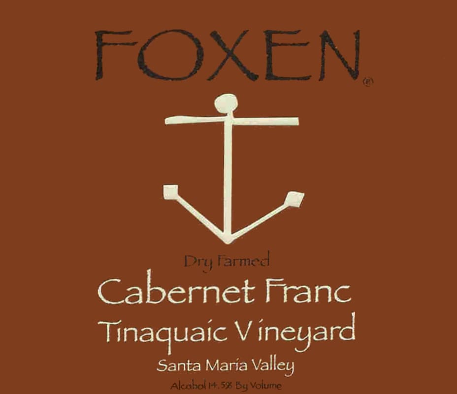 Foxen Tinaquiac Vineyard Cabernet Franc 2013 Front Label