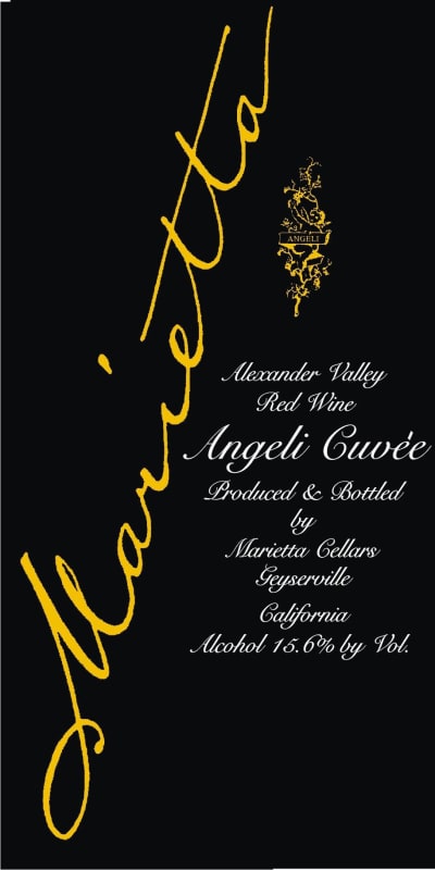 Marietta Cellars Angeli Cuvee 2013 Front Label