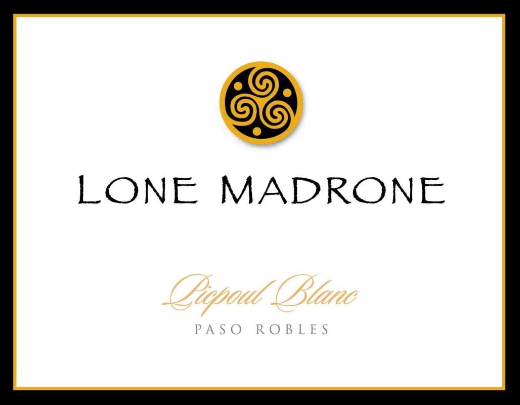 Lone Madrone Picpoul Blanc 2013 Front Label