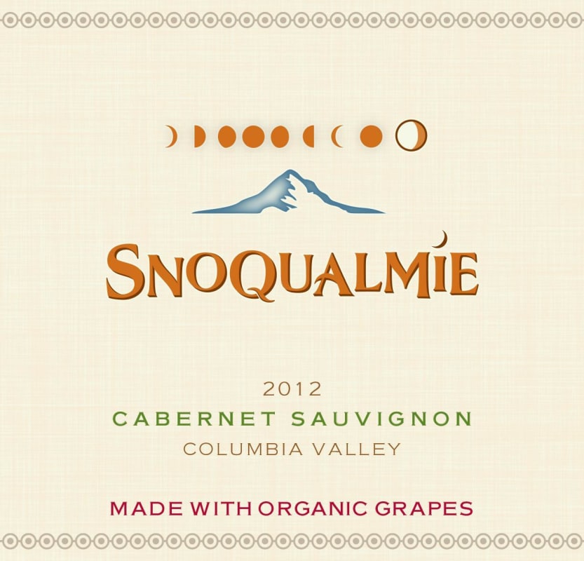Snoqualmie Cabernet Sauvignon 2013 Front Label