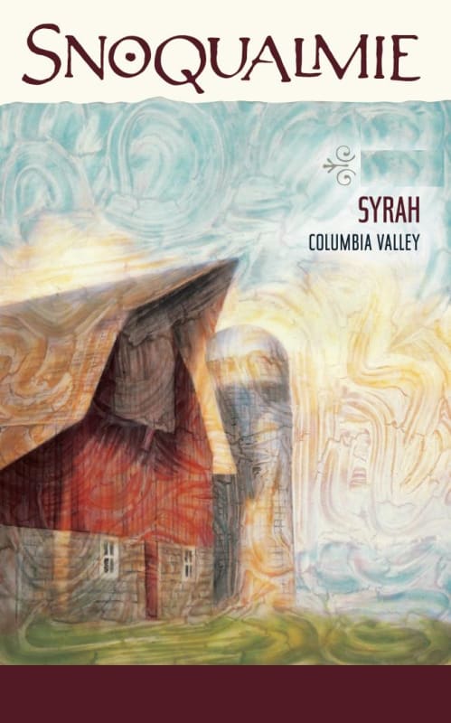 Snoqualmie Syrah 2013 Front Label