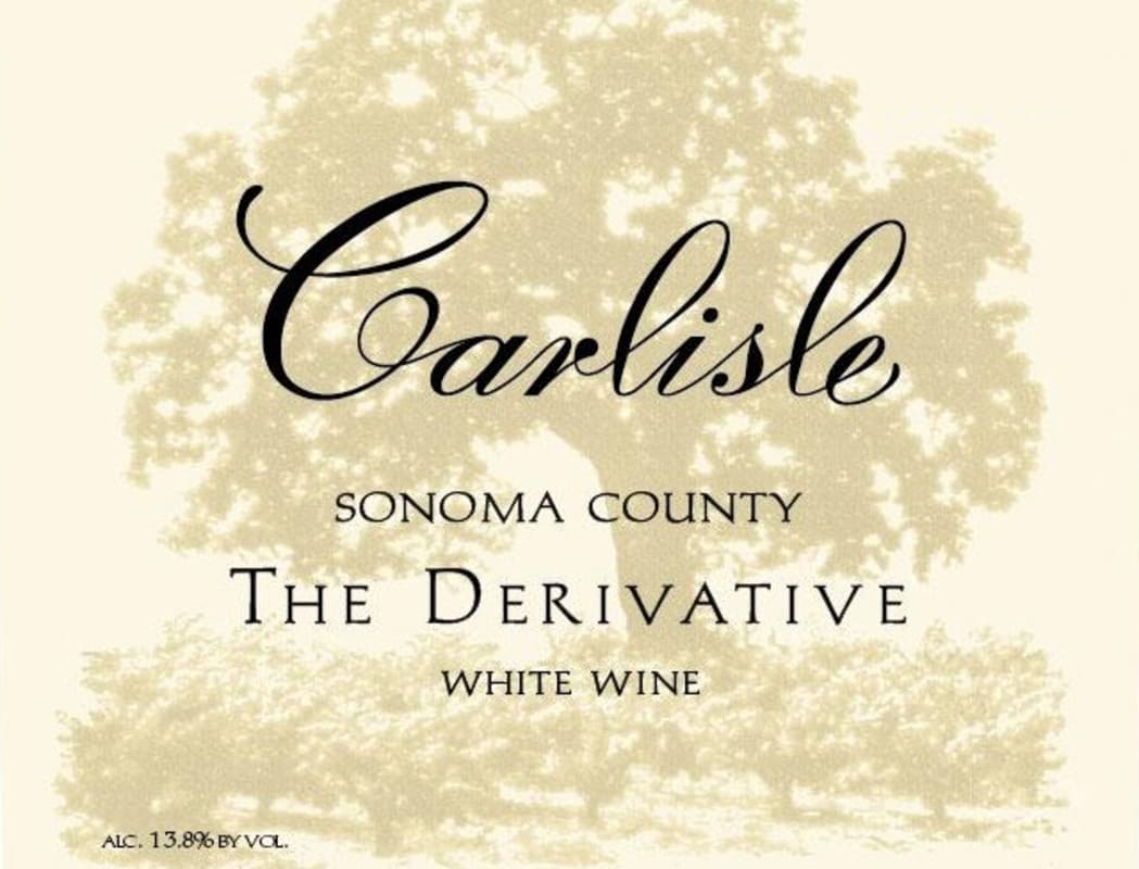 Carlisle The Derivative White 2013 Front Label