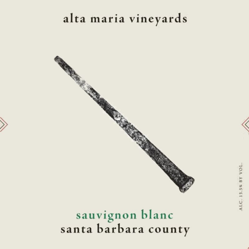 Alta Maria Sauvignon Blanc 2013 Front Label